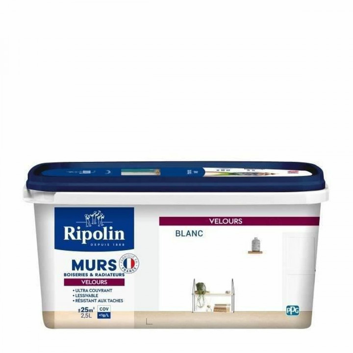 Vernice di Fondo Ripolin Bianco 2,5 L Mat
