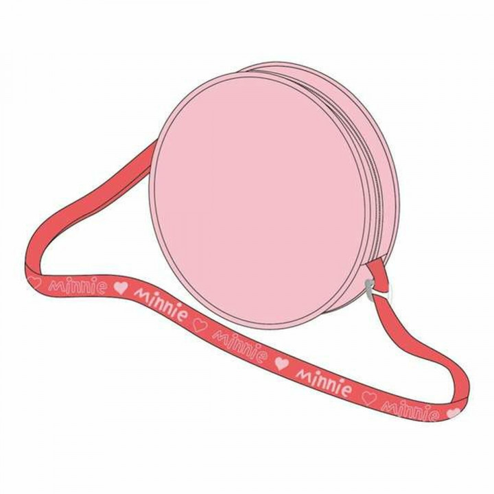 Shoulder Bag 3D Minnie Mouse Red 13 x 13 x 4 cm