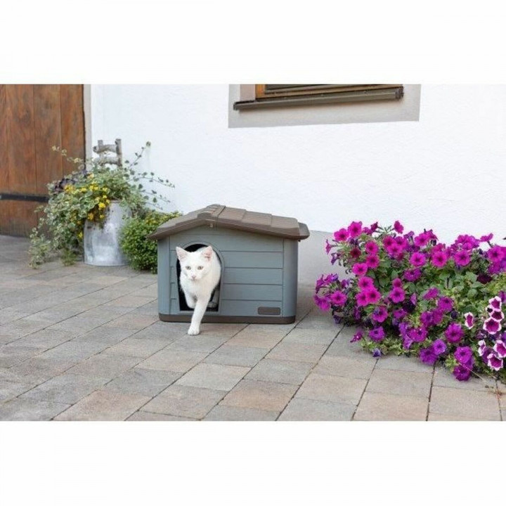 Stallo Kerbl Grigio 100 % Riciclato