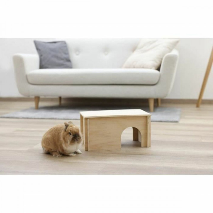 Haus für Nagetiere Kerbl Beige Holz