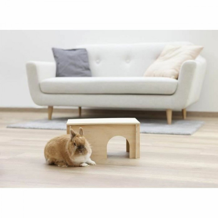 Maison pour rongeurs Kerbl Beige Bois