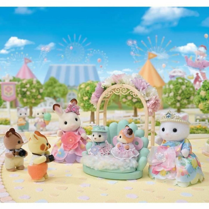 Jointed Figure Sylvanian Families Princesas con vestidos de flores Princess
