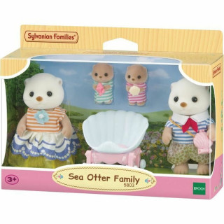 Ledenpop Sylvanian Families La familia de las nutrias marinas dieren