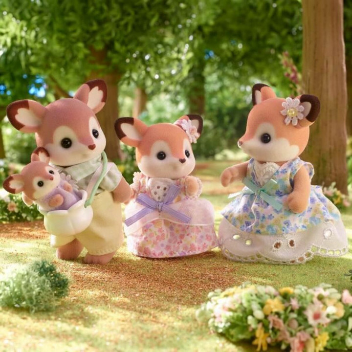 Figur mit Gelenken Sylvanian Families La familia Biche tiere