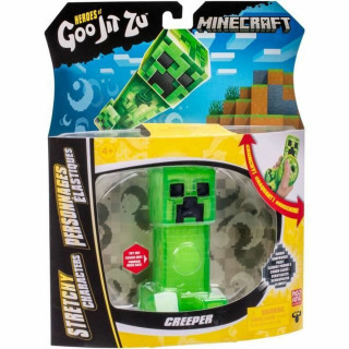 Figura Articulada Goo Jit Zu Creeper de Minecraft