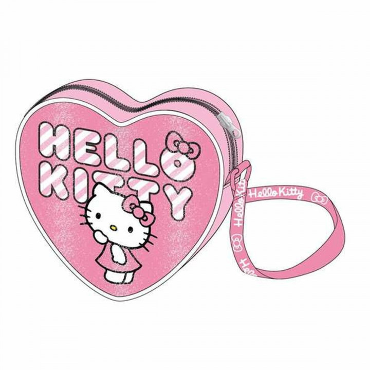 Borsa a Tracolla Hello Kitty Rosa 15,0 x 14,0 x 4,0 cm