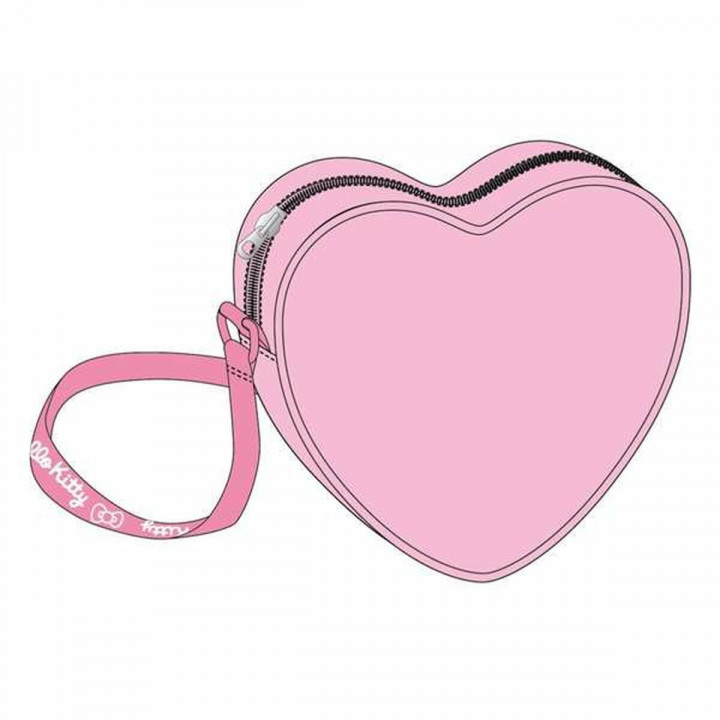 Schoudertas Hello Kitty Roze 15,0 x 14,0 x 4,0 cm