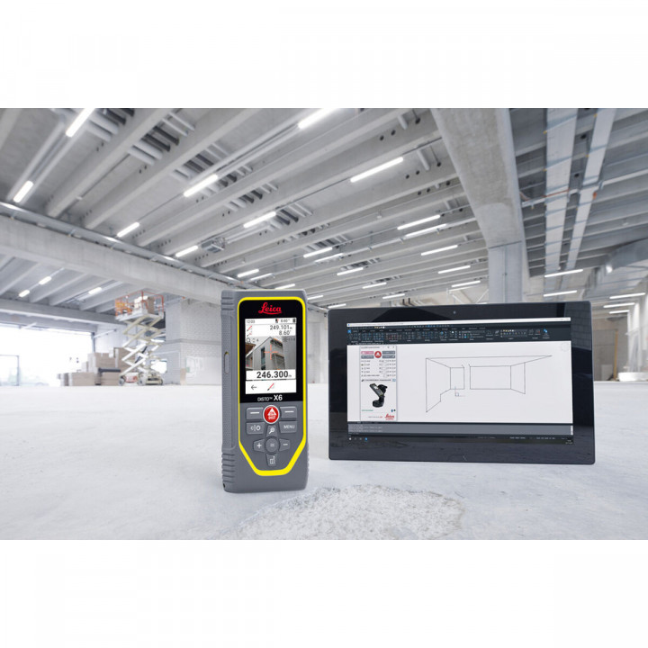 Télémètre Leica Geosystems Disto X6 250 m