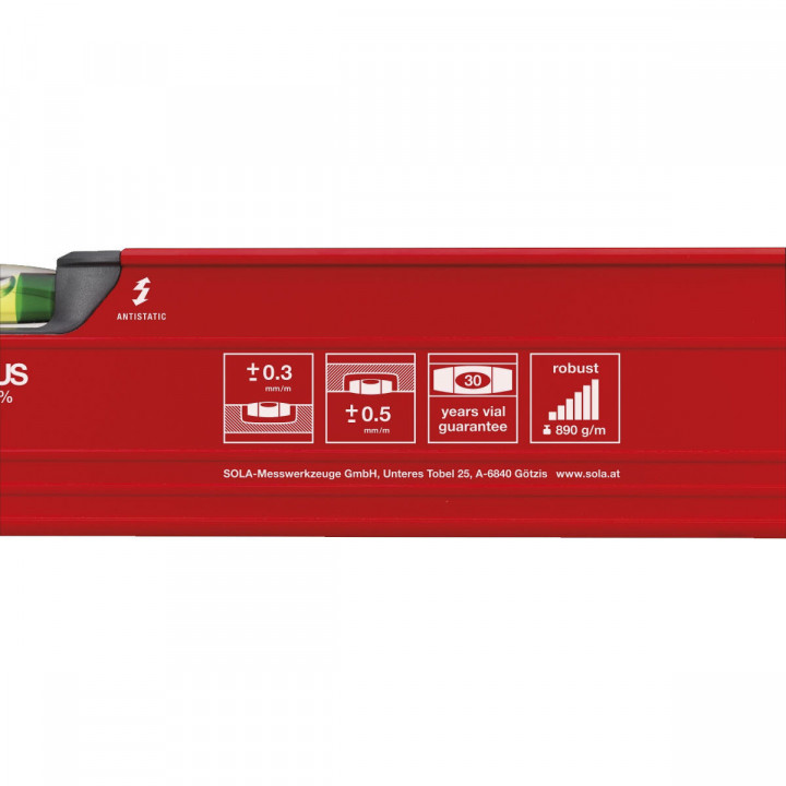 Spirit Level SOLA Aluminium 100 cm