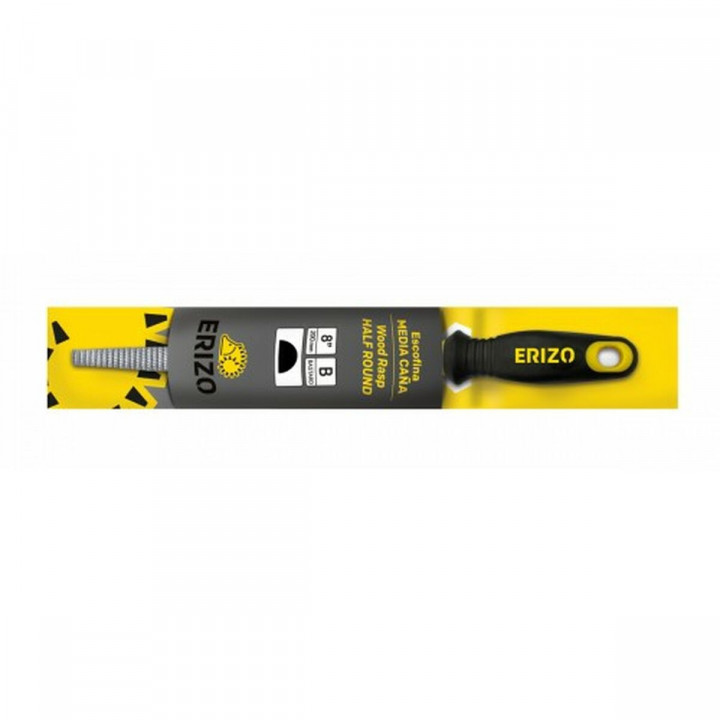 Halfronde rasp ERIZO 8" Genoeg