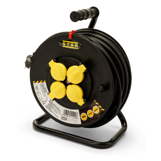 Kabelhaspels Stak REELHD 40 m 3 x 1,5 mm 4 Plug