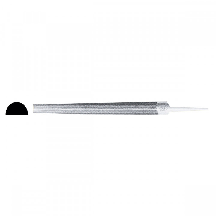 Lime demi-ronde ERIZO 12" Métaux doux