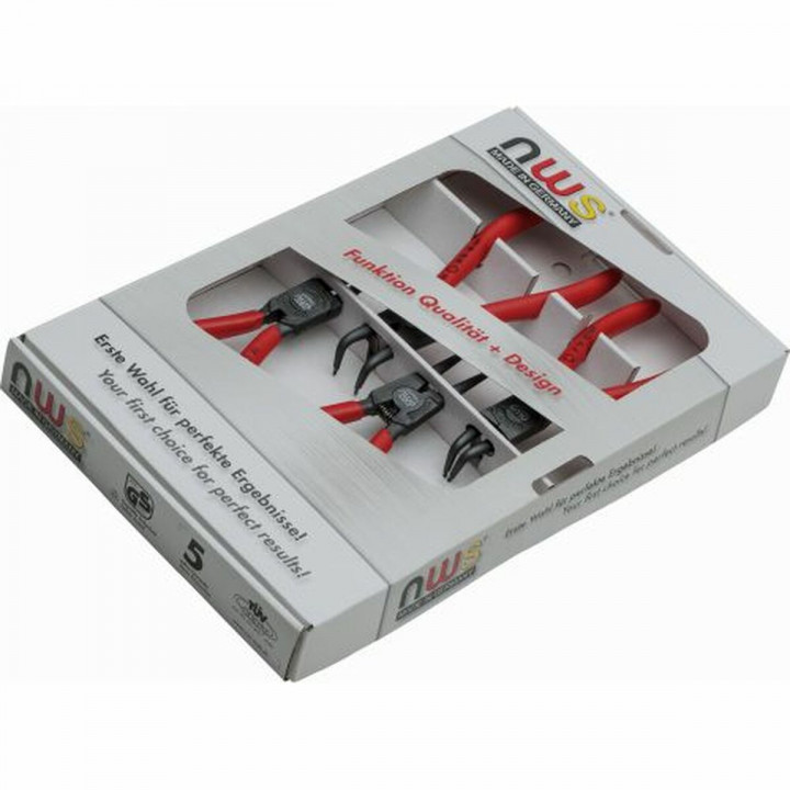 Pinze per Circlip NWS Curvo Dritto