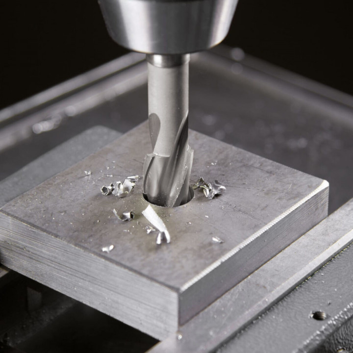 Fraise à plat RUKO M4 Acier rapide (AR) DIN 373 180º