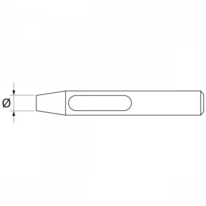 Punch Paffrath DIN 7200 B 15/16” IN