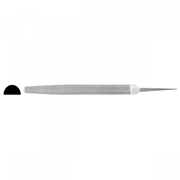 Halbrunde Feile ERIZO Double 10" Genug Halber Stock