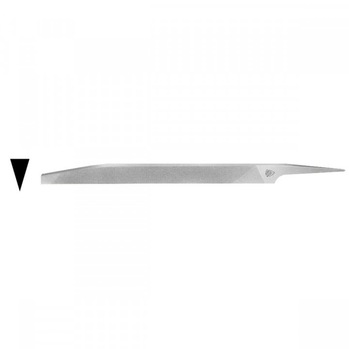 Flat file ERIZO 10" Entrefina (limas bean) Triangular Knife