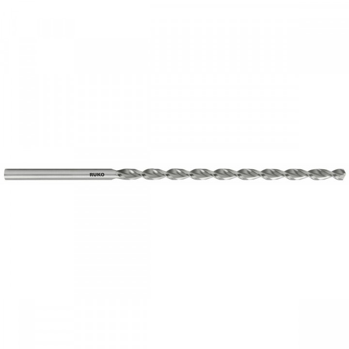 Broca para metal RUKO 255040 4 mm 220 mm DIN 338 Helicoidal Extralarga