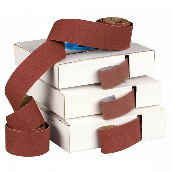 Rotolo di fibra abrasiva INTERFLEX Rotolo 25 m Ossido di alluminio