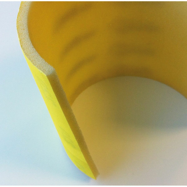 Rouleau de papier abrasif INTERFLEX Rouleau 25 m Jaune