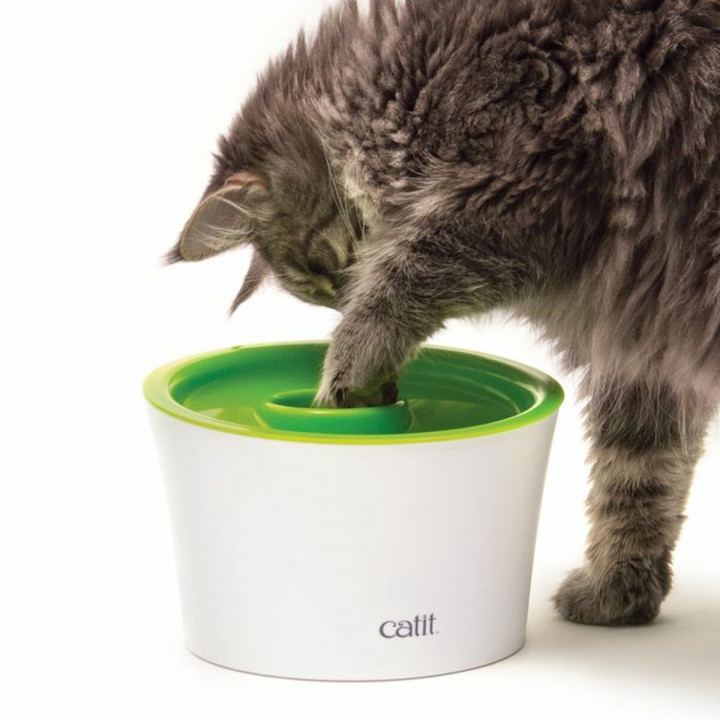 Gamelle à Alimentation Lente pour Animaux de Compagnie Catit Senses 2.0 Plastique