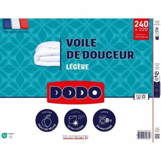 Bettdecke DODO VOILE DE DOUCEUR Weiß 100 g/m² 220 x 240 cm