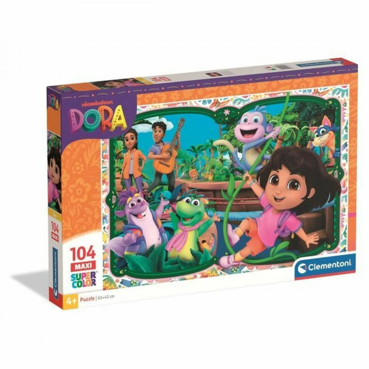 Puzzle Clementoni Dora 62 x 42 cm 104 Piezas