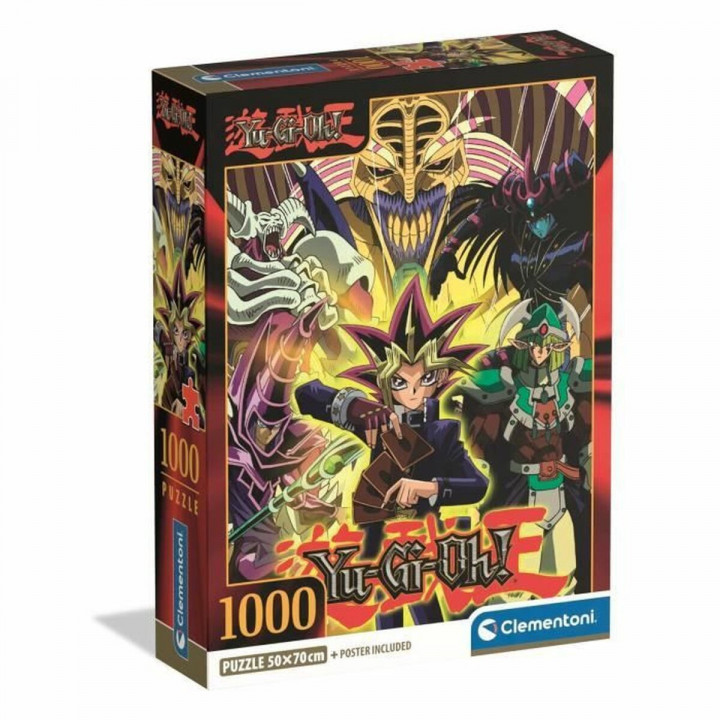 Puzzle Clementoni Yu-Gi-Oh! 70 x 50 cm 1000 Piezas