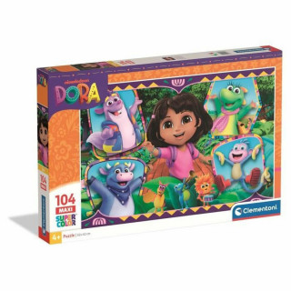 Puzzle Clementoni Dora 62 x 42 cm 104 Pezzi
