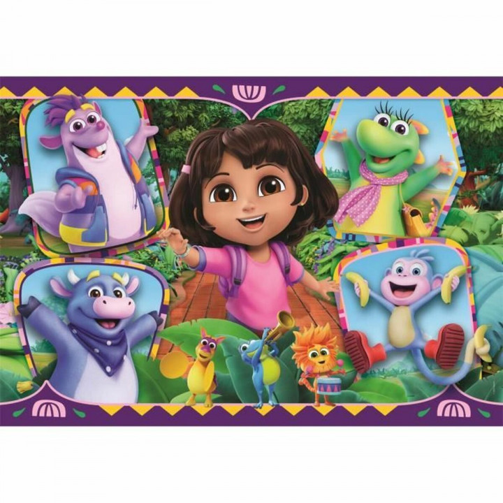 Puzzle Clementoni Dora 62 x 42 cm 104 Pezzi
