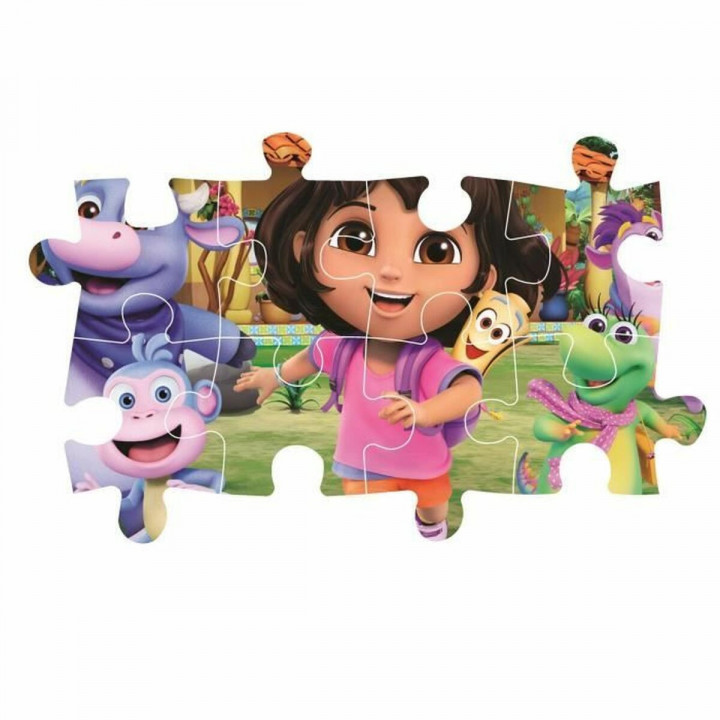 Puzzel Clementoni Dora 62 x 42 cm 24 Onderdelen