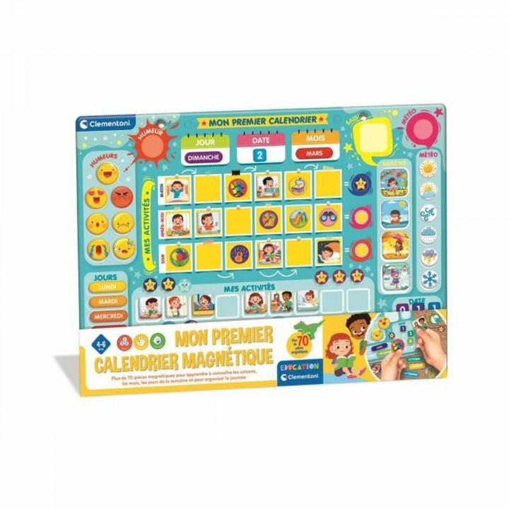 Kalender Clementoni Magnetisch 70 piezas