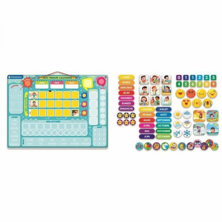 Calendario Clementoni Magnetico 70 piezas