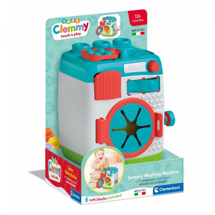 Wasmachine (speelgoed) Clementoni Soft Clemmy
