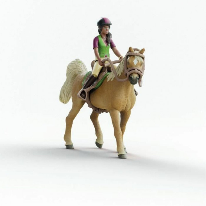 Playset Schleich 42714 Sarah & Mystery 6 Pièces