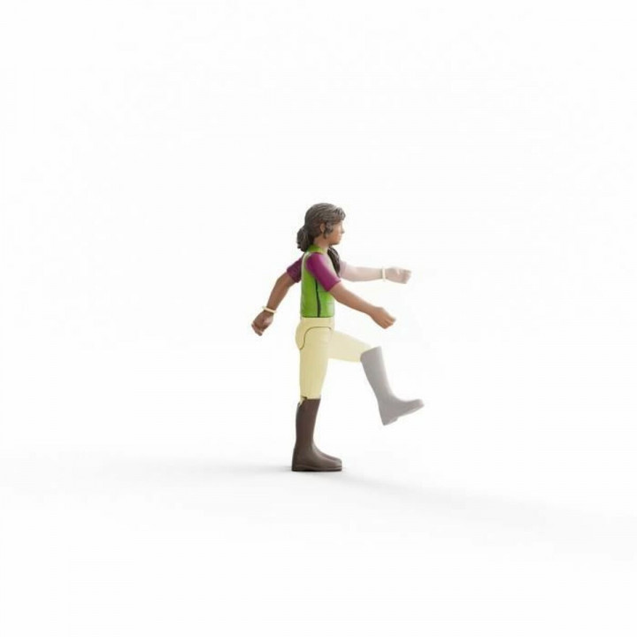 Playset Schleich 42714 Sarah & Mystery 6 Piezas