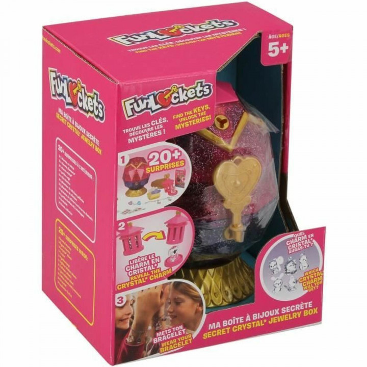 Box-Schmuckkästchen Funlockets Bunt Kunststoff