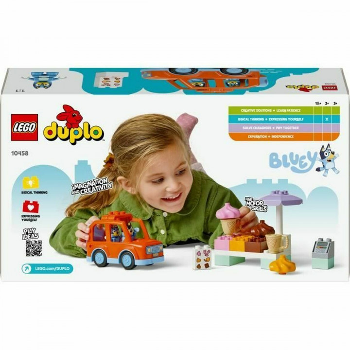 Bouwspel Lego Duplo 10458 Ice Cream Trip with Bluey 22 Onderdelen