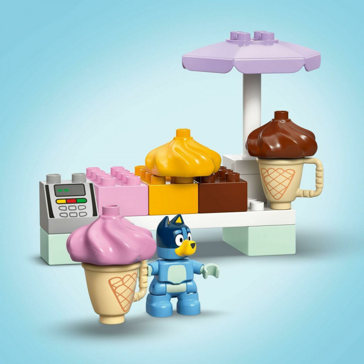 Konstruktionsspiel Lego Duplo 10458 Ice Cream Trip with Bluey 22 Stücke