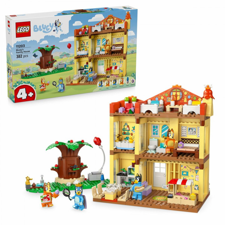 Construction set Lego 11203 Bluey's Family House 382 Pieces