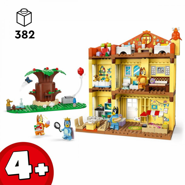 Bouwspel Lego 11203 Bluey's Family House 382 Onderdelen