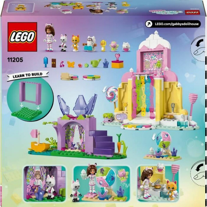 Konstruktionsspiel Lego 11205 Sweet Treat Mountain and Kitty Garden 263 Stücke