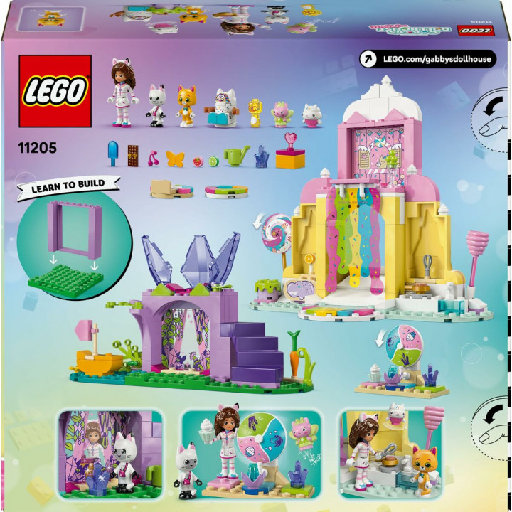 Konstruktionsspiel Lego 11205 Sweet Treat Mountain and Kitty Garden 263 Stücke