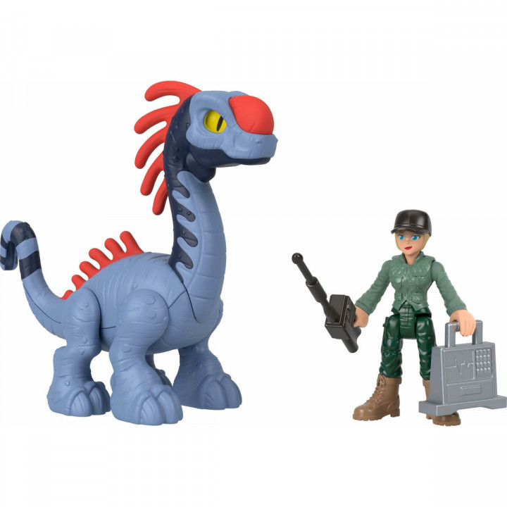 Playset Imaginext Jurassic World Multicolour 10 Pieces