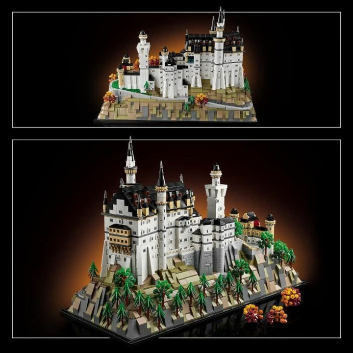 Bouwspel Lego 21063 Neuschwanstein Castle 3455 Onderdelen
