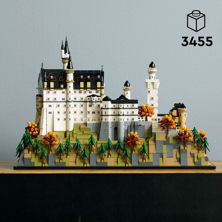 Bouwspel Lego 21063 Neuschwanstein Castle 3455 Onderdelen