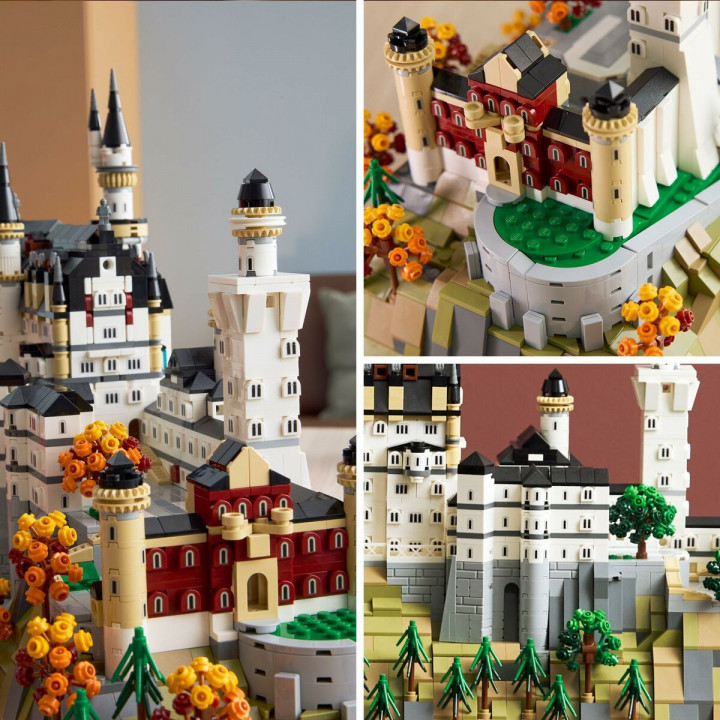 Bouwspel Lego 21063 Neuschwanstein Castle 3455 Onderdelen