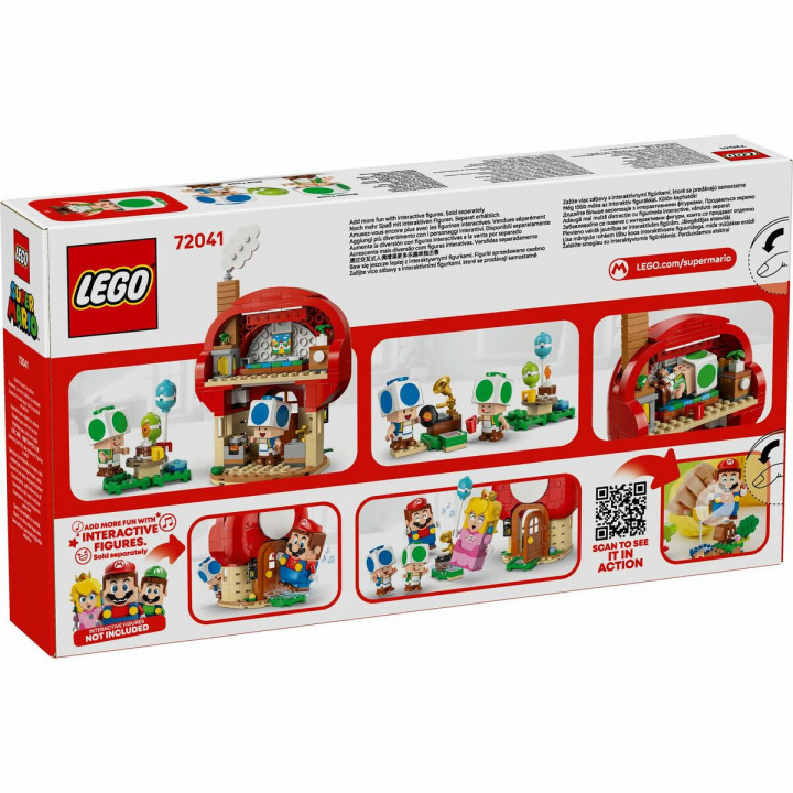Set di Costruzioni Lego 72041 Party at Toad's House 276 Pezzi