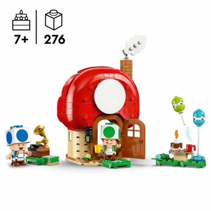 Set di Costruzioni Lego 72041 Party at Toad's House 276 Pezzi
