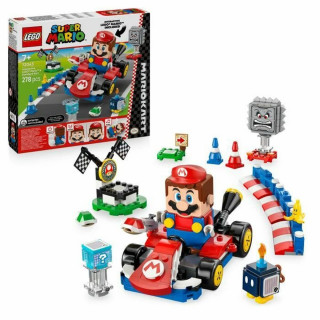 Bouwspel Lego 72043 Interactive LEGO Mario and Standard Kart 278 Onderdelen